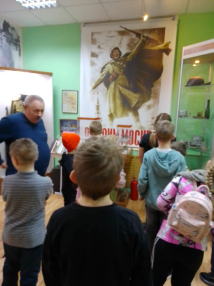 Посещение музея боевой славы Поста № 1.
