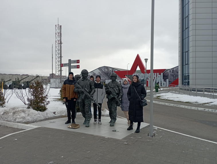 Посещение военно-патриотического парка «Патриот-Тула».