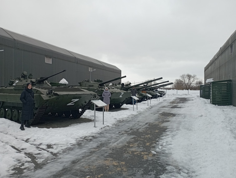 Посещение военно-патриотического парка «Патриот-Тула».